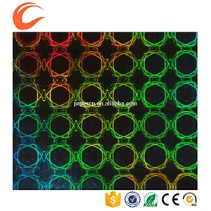 Customized hologram 3 d label/sticker for Shampoo
