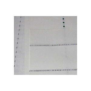 Security line paper custom A4 security certificate printing