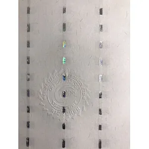 Certificate paper anti-counterfeiting security line ultraviolet security watermark fiber paper