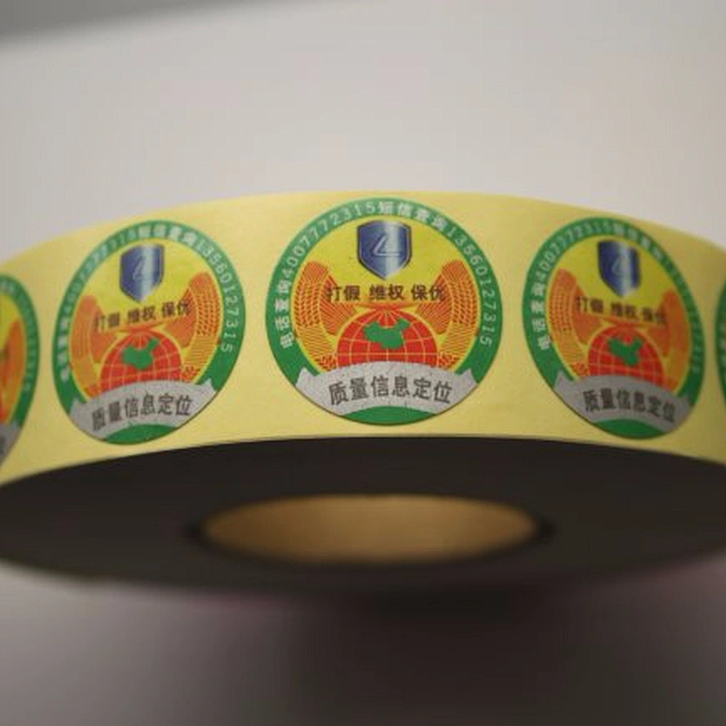 Colorful Dot Self Adhesive Sticker Label