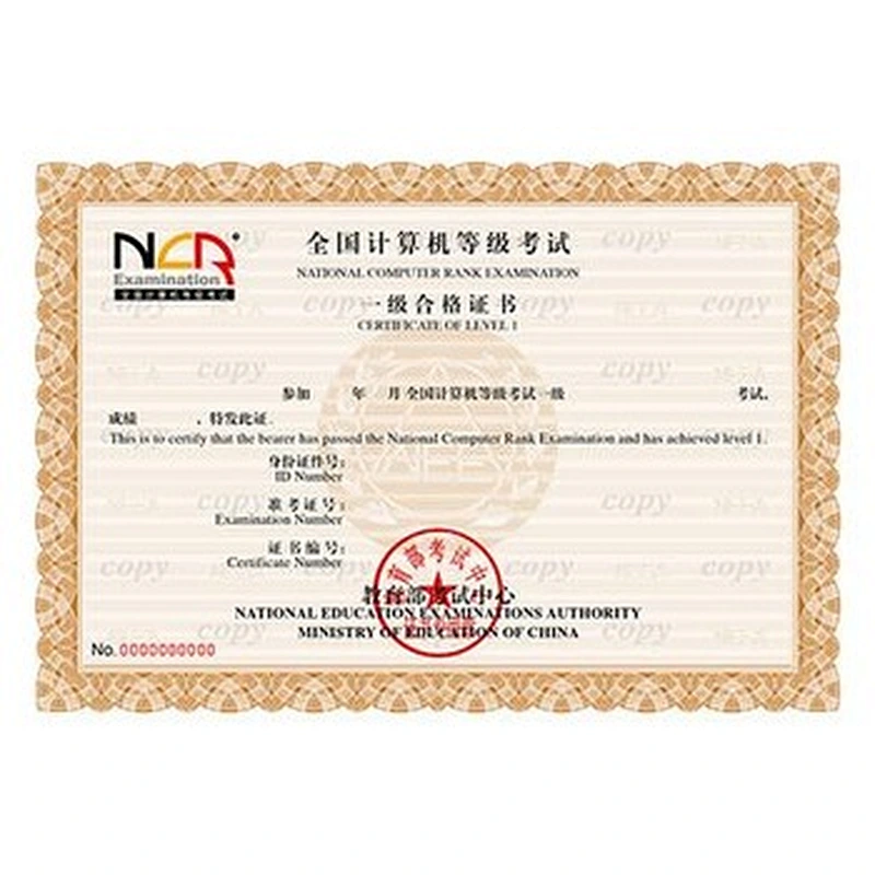 sticker thread & metal line, security paper with watermark.