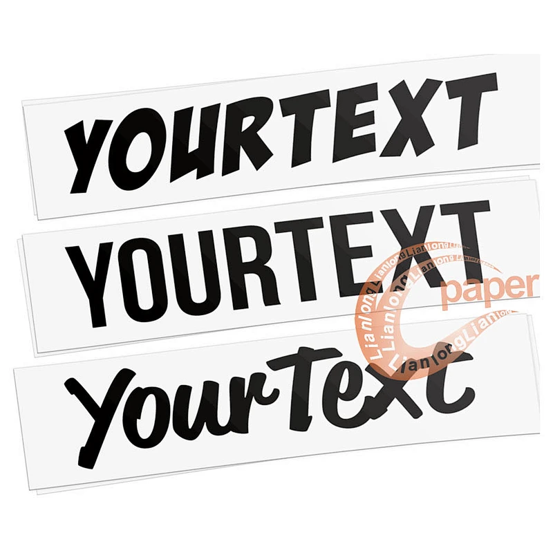 Car Sticker Logo, Glossy vinyl Car Stickers