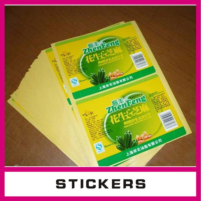 Positioning hot stamping ticket.