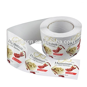 Custom self adhesive transparent hologram label printing