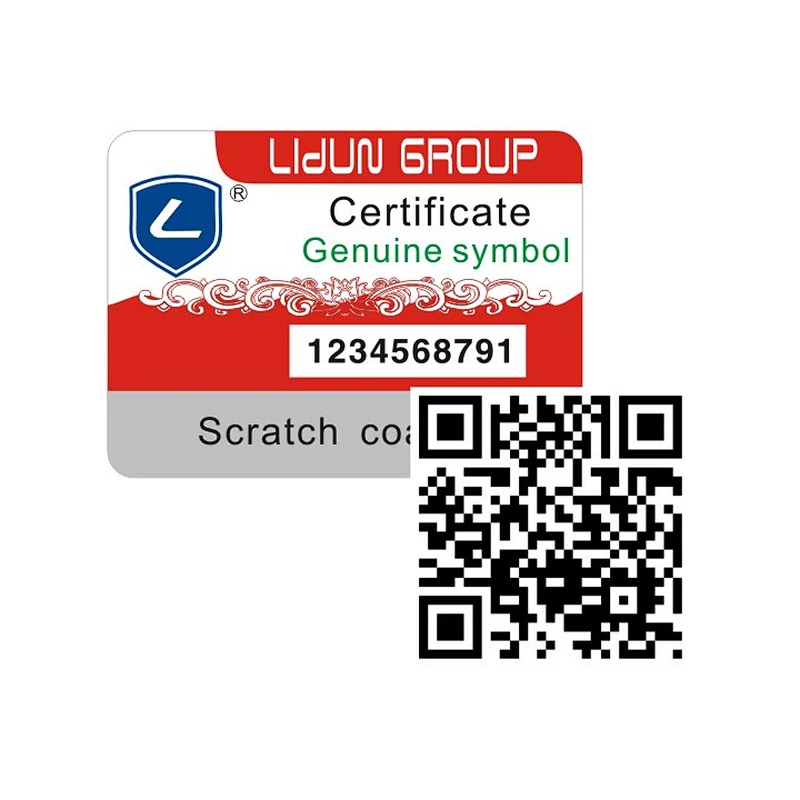 Qr Code Label Thermal Label Self Adhesive Sticker Roll Paper