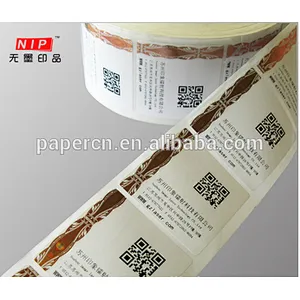 Custom Roll adhsive gold metallic stamping label sticker printing