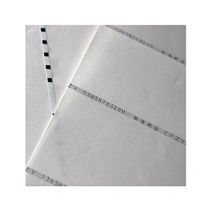 Certificate paper anti-counterfeiting security line ultraviolet security watermark fiber paper