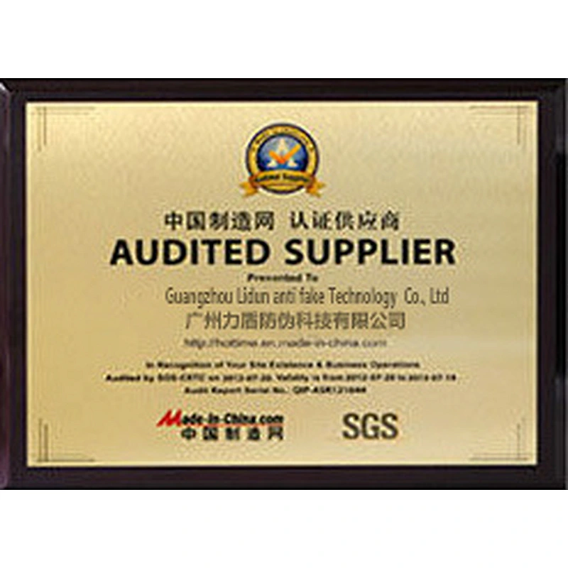 Custom printed school company degree certificate
