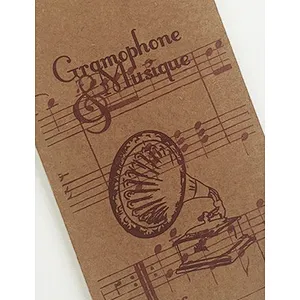 customized logo kraft paper exercise notebook A4 A5 A6 size leather planners and notebooks
