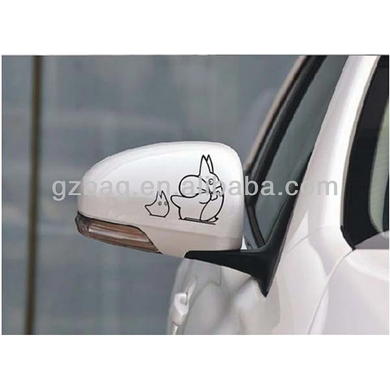 custom logo print transparent car sticker
