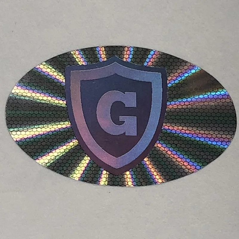 Custom self adhesive hologram sticker hologram label