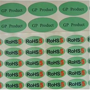 security easy peel off sticker scratch off numbers labels