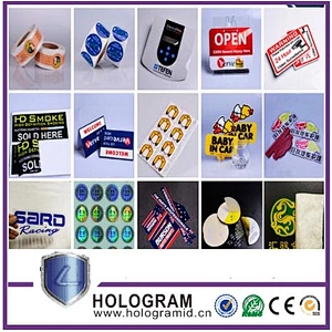 custom 3d hologram pictures security hologram stickers maker