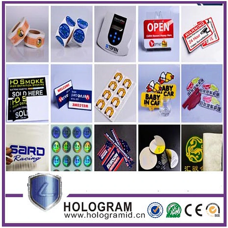 custom 3d hologram pictures security hologram stickers maker