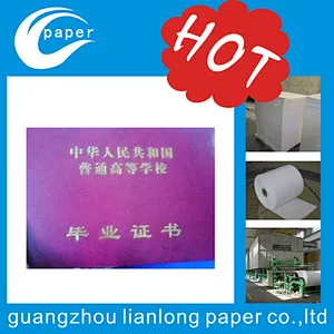 Security counterfeiting positioning hot stamping ticket