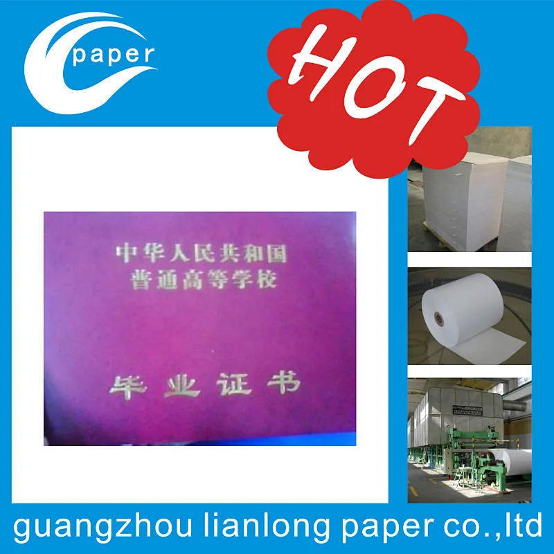 Security counterfeiting positioning hot stamping ticket