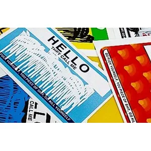 Anti-counterfeiting hologram paper ticket