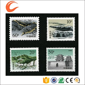 Chinese Style Ceramic Souvenir Postage Stamps