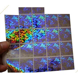 True color 3D Tamper Evident Hologram sticker for Security Package