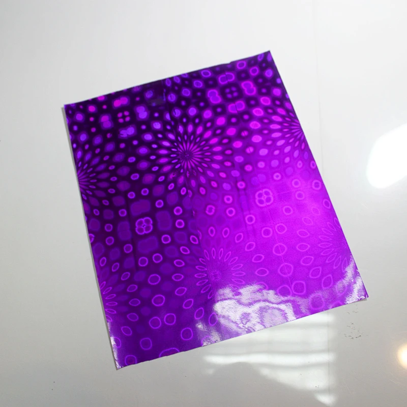 Cheap custom printing aluminum foil sticker security label manufacturers make holographic paper