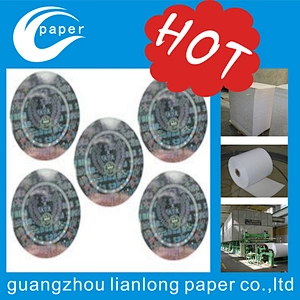 3d high quality hologram running numbers stickers in roll