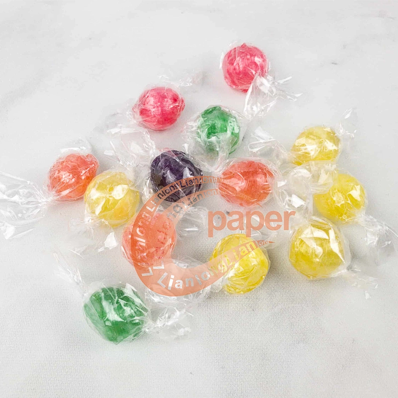Tasteless harmless candy wrapping paper/colored fiber paper