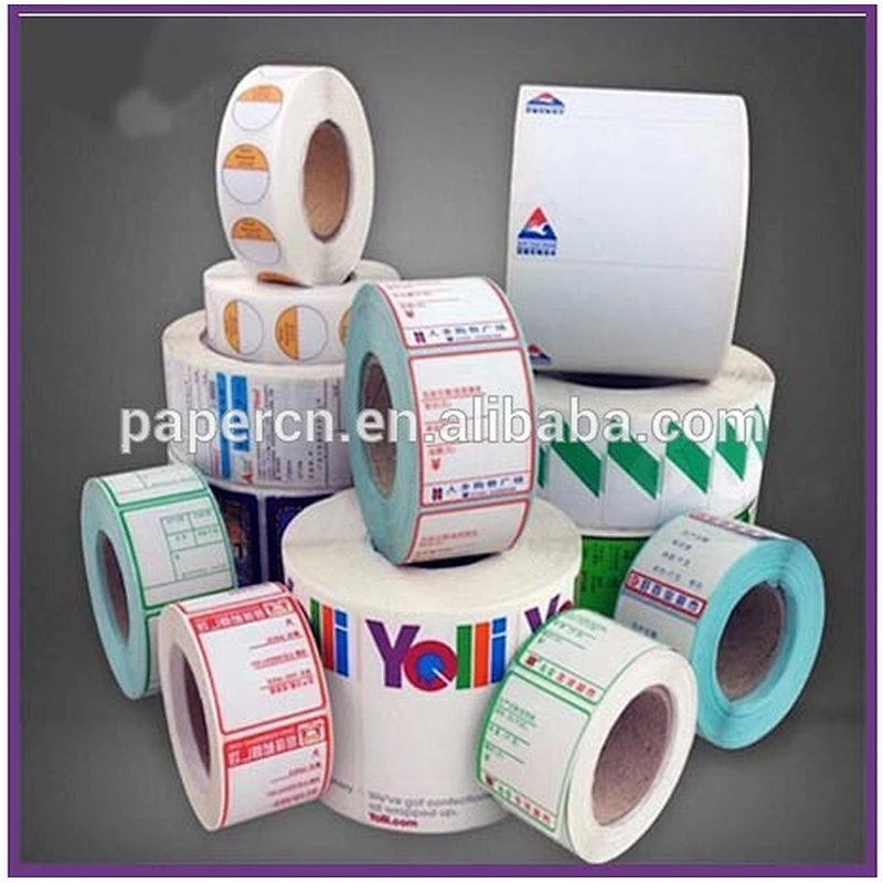 Custom self adhesive printing sticker roll sticker