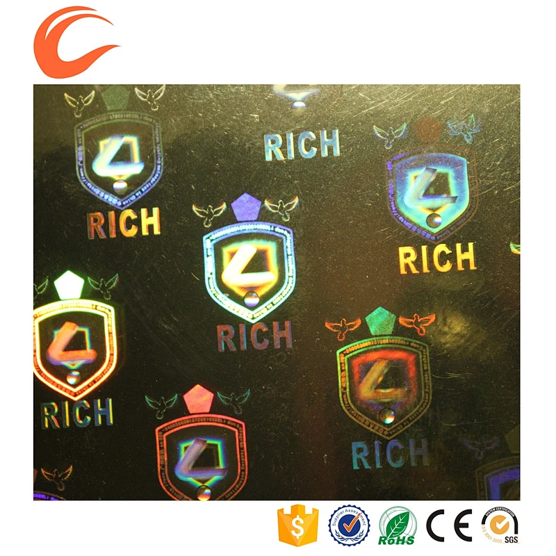 New sale custom cap 3d hologram sticker