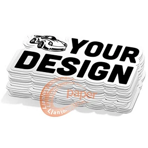 Car Sticker Logo, Glossy vinyl Car Stickers