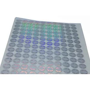 3d custom hologram sticker