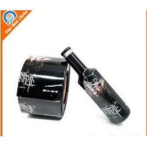 Waterproof Transparent Paper Stickers For Milk Bottle