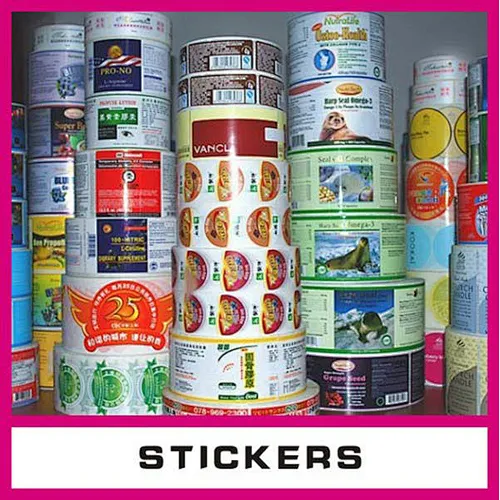 2014 Cheap customized adhesive label sticker,China adhesive sticker printing