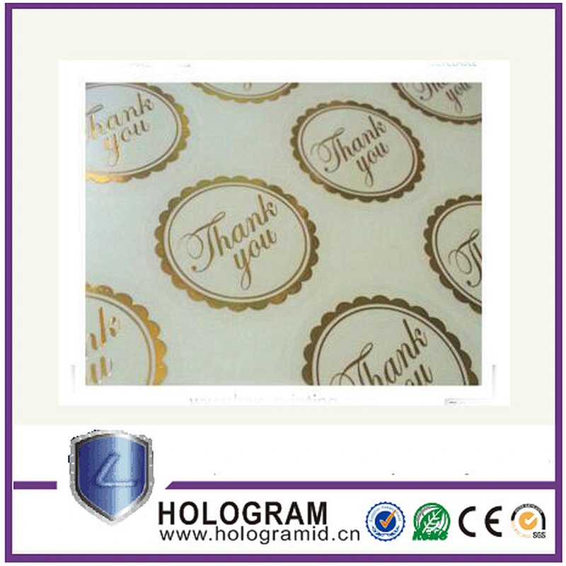 Transparent Bottle Label Printing, Custom Self Adhesive Transparent Label