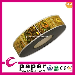 Custom high-quality lattice main anti-fake holographic stickers