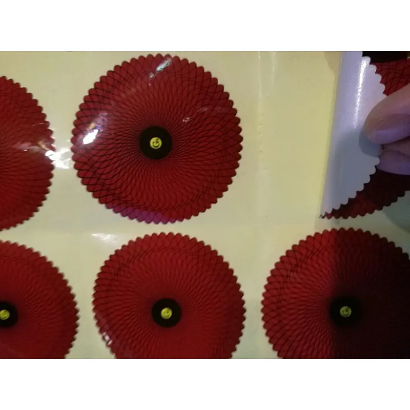 Custom Printed Roll Sticker Labels.