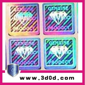 Manufacturer 2d/3d dot matrix rainbow hologram