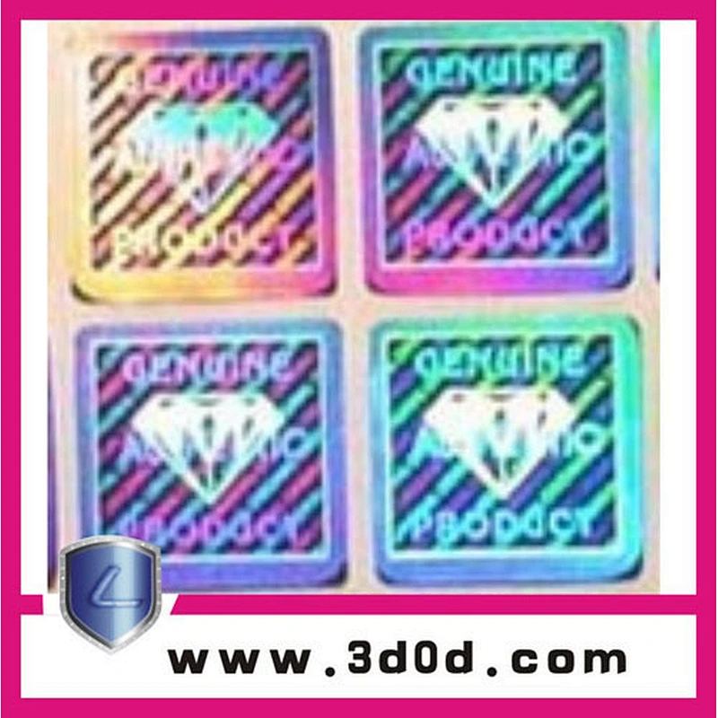 Manufacturer 2d/3d dot matrix rainbow hologram