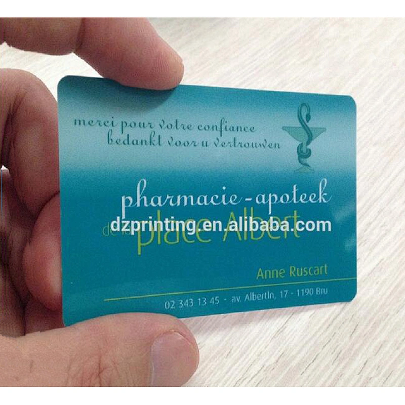 Cheap price plastic golden vip membership business card with holographic hot stamping
