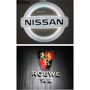 The good quality led frontlit automobile car logo