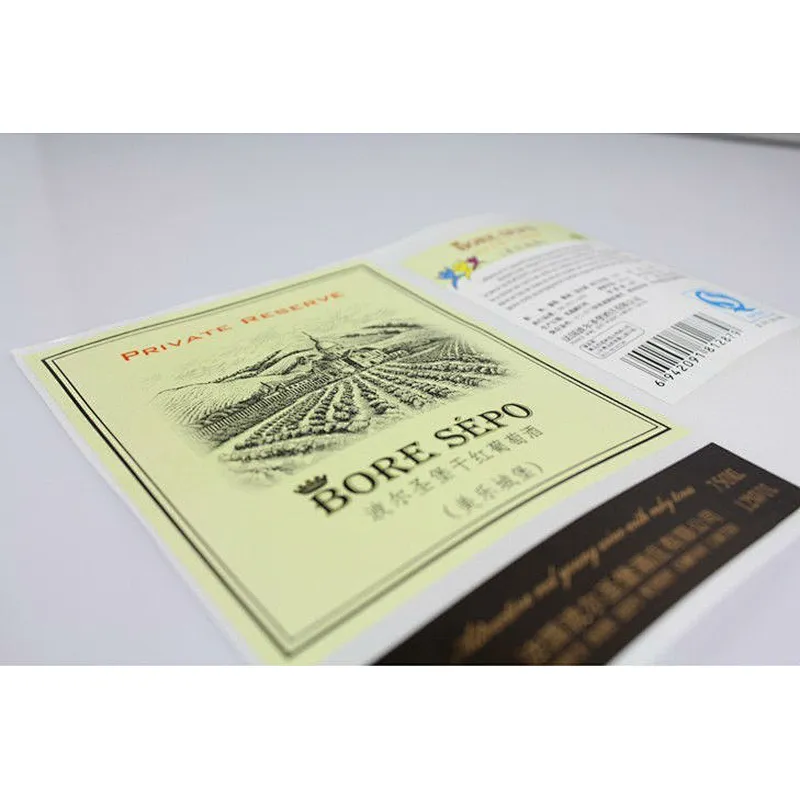 high quality & cheap transparent sticker, custom stickers, vinyl sticker/anti-fake ticket with hidden information in qrcode