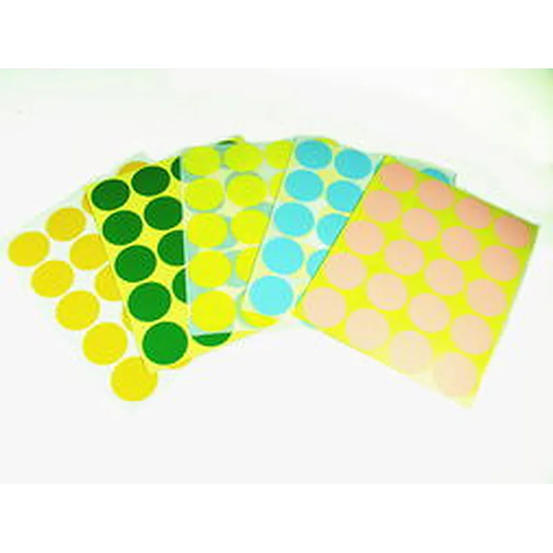 Colorful Dot Self Adhesive Sticker Label