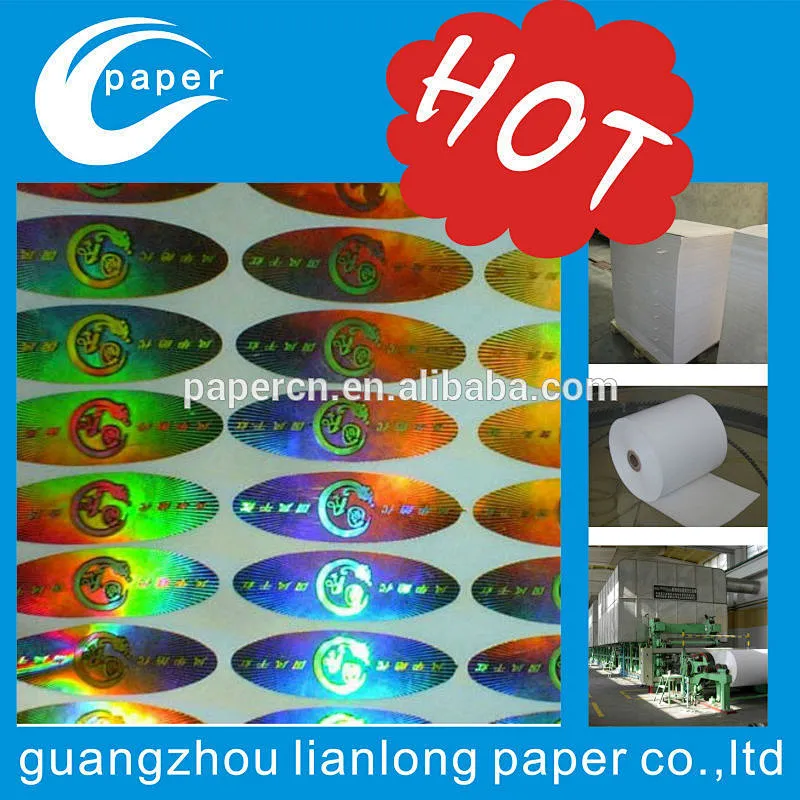 Customize the gold/silver hologram relief holographic stamping sticker/label