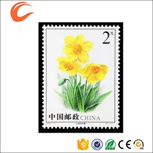 Fashion style and beautiful design postage logo stamp