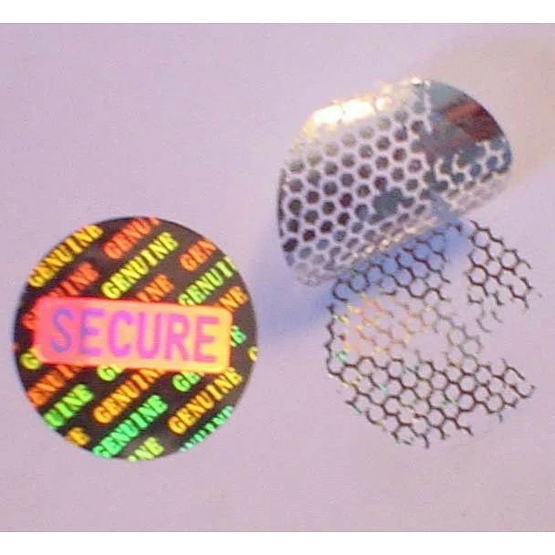 avoid easily break custom 3d hologram sticker