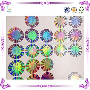 Security hologram label security laser sticker holograms
