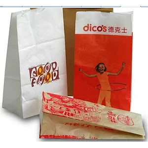 2017 food wrapping paper bag
