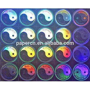 Hot sale custom laser hologramsticker/3d hologram sticker/void label/hologram