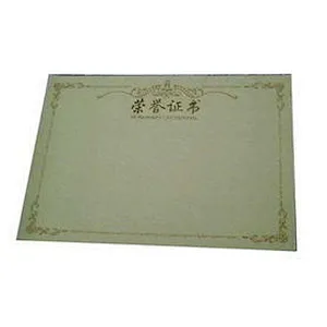 Custom printed school company degree certificate