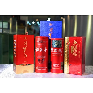 new arrive High evaluation roll removable custom label sticker/metal wine label