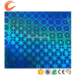 Custom waterproof hologram 3 d animation laser cutting machine to print label